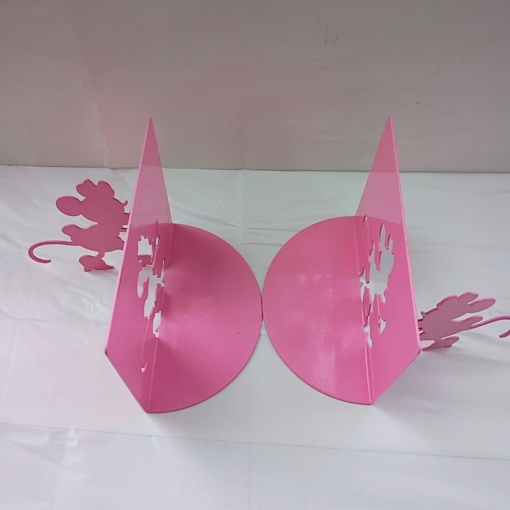 Pink Mouse Silhouette Bookends - Picture 2 of 7